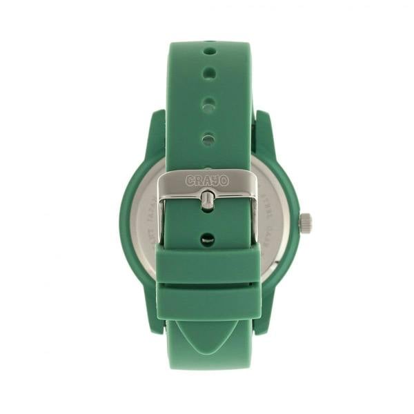Crayo Festival Unisex Watch w/ Date - Teal - CRACR2003