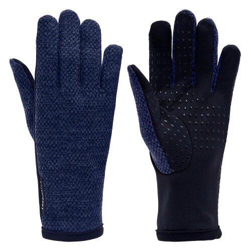 Trekmates Ladies Fleece Outdoor Gloves with Silicone Grip and Touchscreen