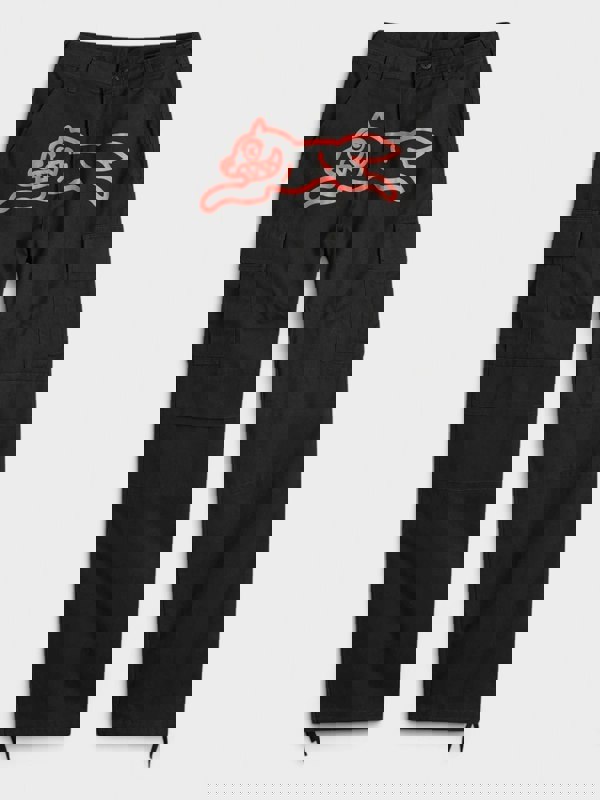 Icecream Running Dog Cargo Pant Black Red - Supplied FashionIcecream