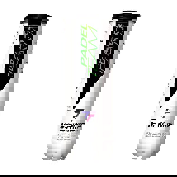 Tecnifibre Padel Tennis Team Balls - Tube of 3