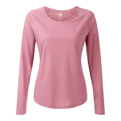 Dare 2B Womens Serenity Long-Sleeved T-Shirt - Dusty Orchid - Dusty Orchid - 80% Recycled Polyester/20% Lyocell