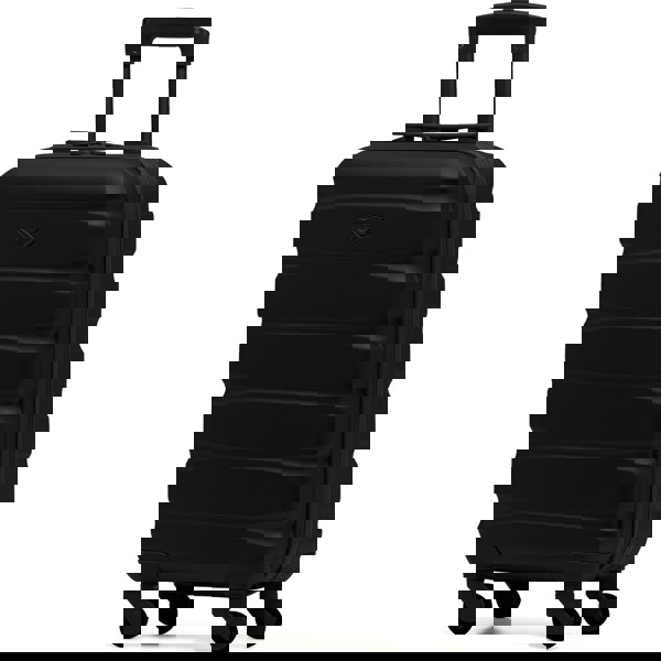 Flight Knight 55x35x20cm Cabin Carry Bag Hard Shell Suitcase 100+ Airline Approved