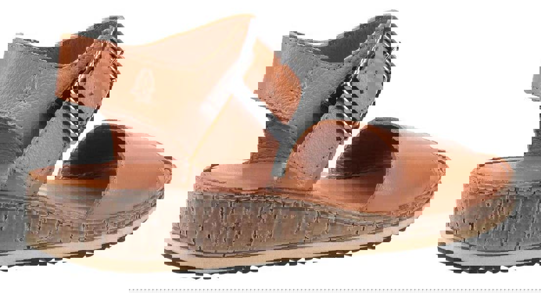 Hush Puppies Ellie Womens Slingback Wedge Heeled Buckle Sandals - WIDE