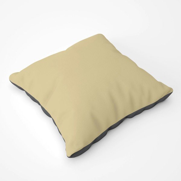 Warren Reed Biscuit Brown Floor Cushion