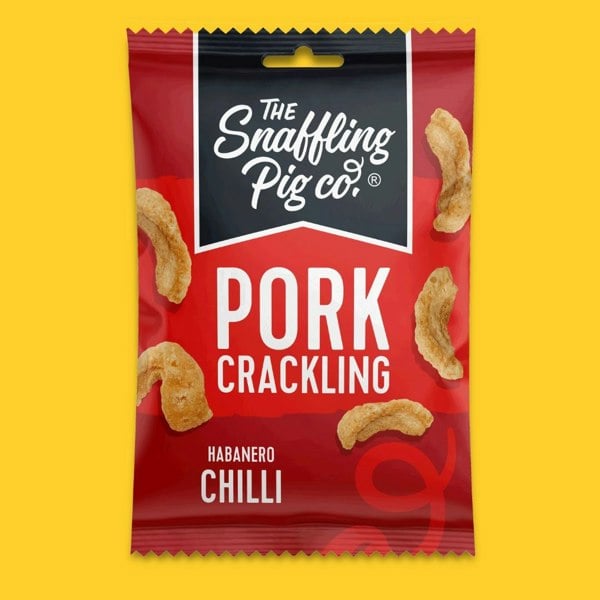 The Snaffling Pig Co Hot to Trot Habanero Pork Crackling Case