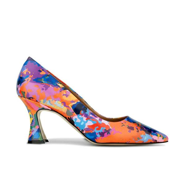Embassy London Sophia - Summer Colours - Women’s Leather Point-Toe Pump with 3-Inch Heel