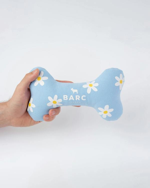 Barc London Daisy Squeaky Dog Bone Toy