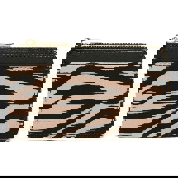 Mala Leather Animal Print Coin & Card Purse- Leopard or Zebra