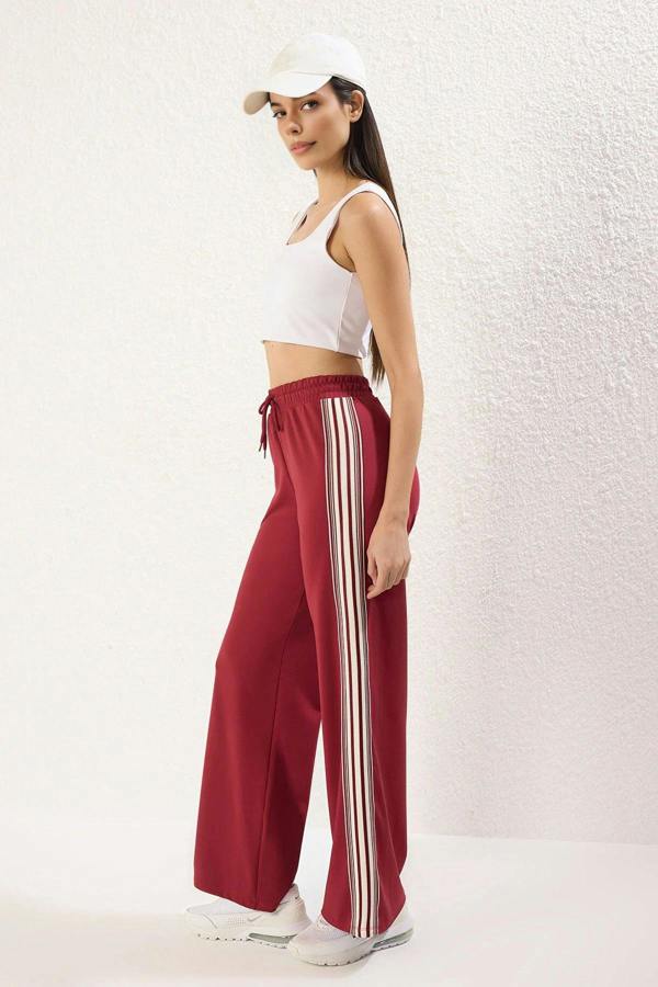 WOVCOR Striped Scuba Fabric Sport Knit Jogger