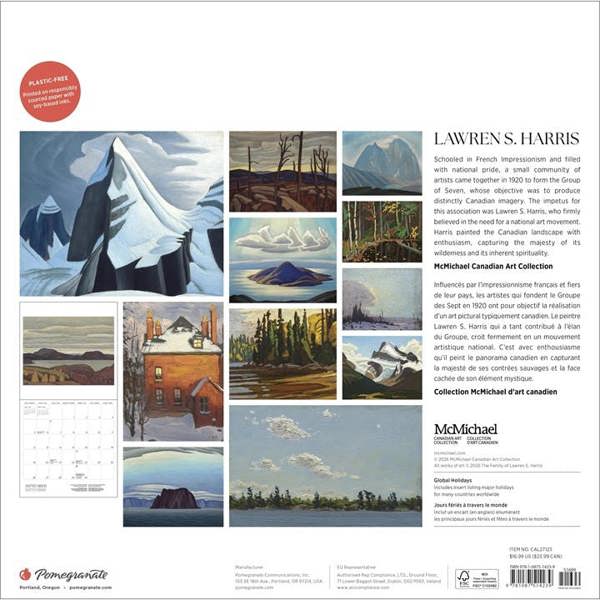 Lawren S. Harris Calendar 2027, Wall Calendars, Month To View, Art, Gift