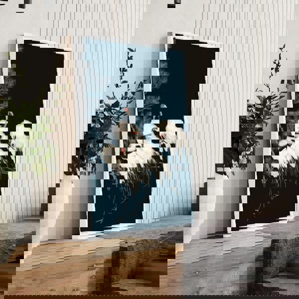 Living Room Gallery Wall | Set of 3 Asian Inspired Wall art Prints