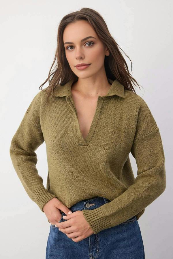 WOVCOR Soft Textured Knit Sweater
