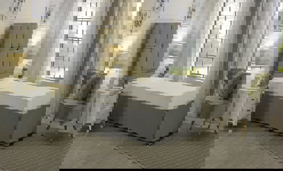 Starlight Beds Single Memory Foam Mattress - Medium Firm Support, Cool-Touch Fabric