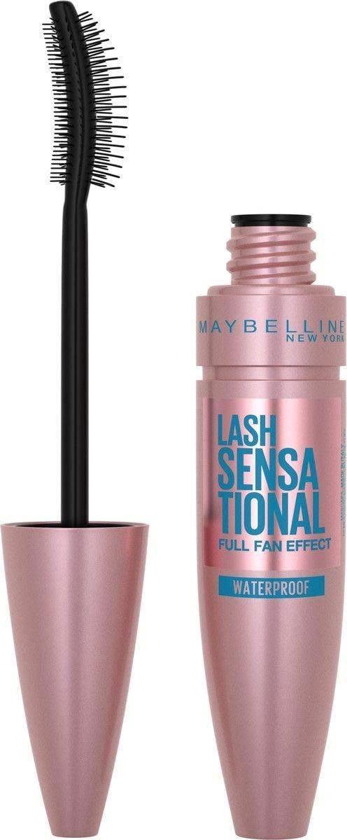 Maybelline New York 2 x Maybelline Lash Sensational Full Fan Effect Mascara Black Waterproof 9.5ml