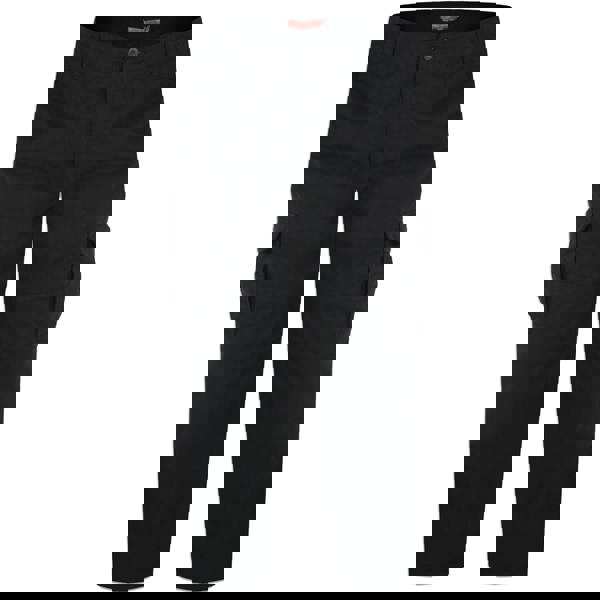 Duke Mens D555 Robert Peached Washed Cargo Trousers - Black