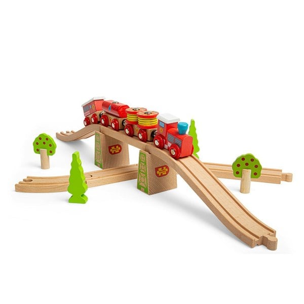 Bigjigs Rail Fire and Rescue Train