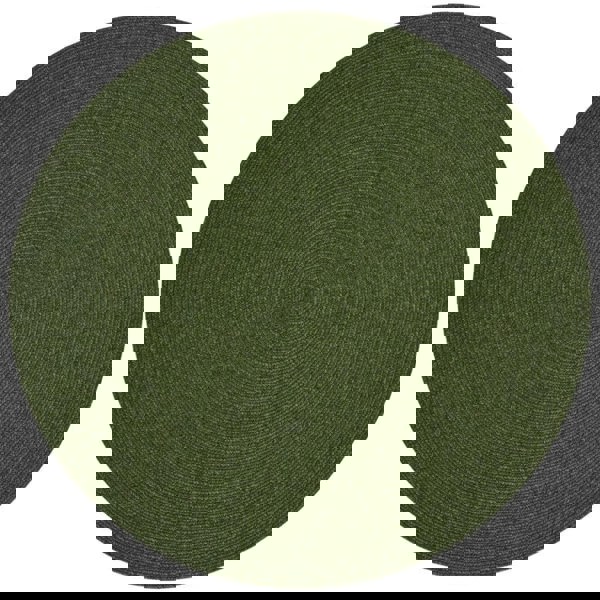 The Rugs Indoor Outdoor Trenzado Rug – Bordered Plain Design