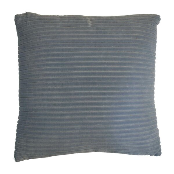 Wyld Haus Beynac Set of 2 Ribbed Grey Cushion Covers