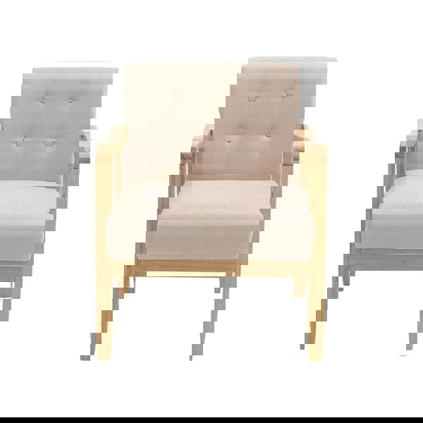 Wooden Armchair Upholstered Occasional Chair Lounge Chairs Living and Home