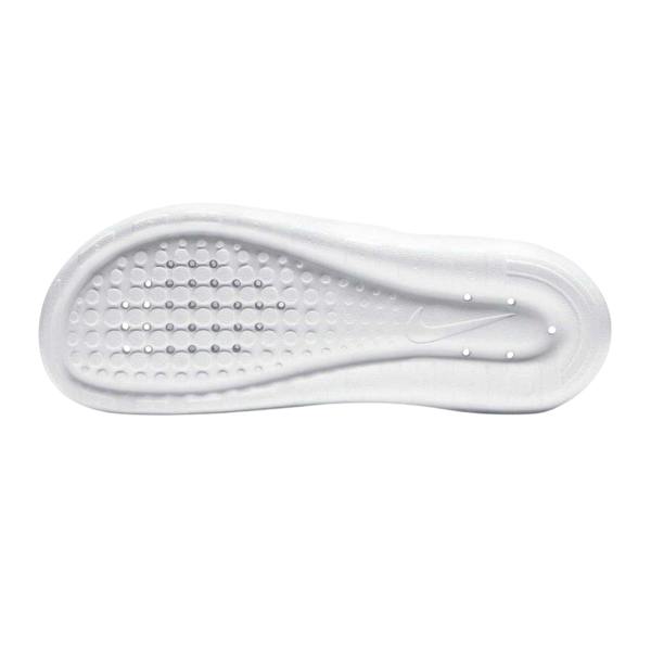 Nike Mens Victori One Swoosh Sliders - White/Black - 