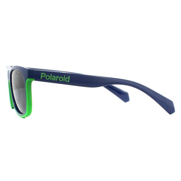 Polaroid Kids Sunglasses PLD 8041/S RNB M9 Blue Green Grey Polarized