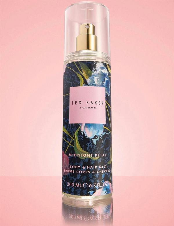 Ted Baker Fusion Midnight Petal Body & Hair Mist 200ml