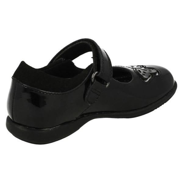 Clarks Girls Clarks Light Up School Shoes Trixi Rose