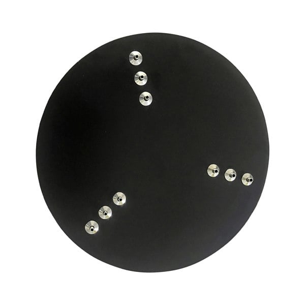 Modern 3 Ring Aluminum Round Hanging LED Pendant Light Chandeliers Living and Home