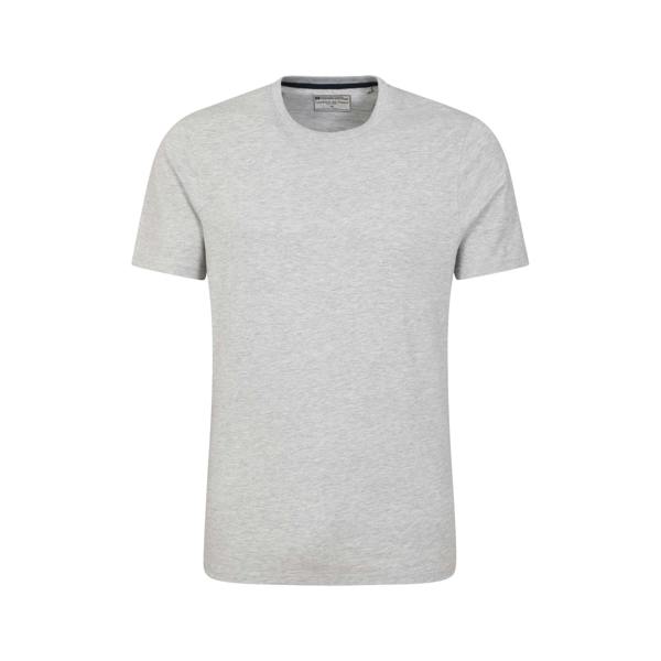 Mountain Warehouse Mens Flint Crew Neck T-Shirt - Grey - 