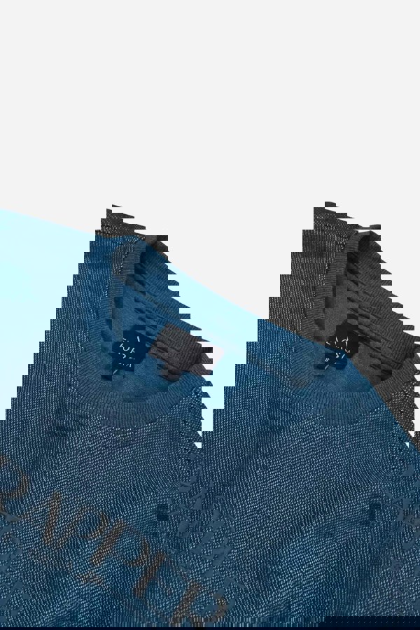 ENORSIA Heavy Pique Terry Crew Neck Sweatshirt