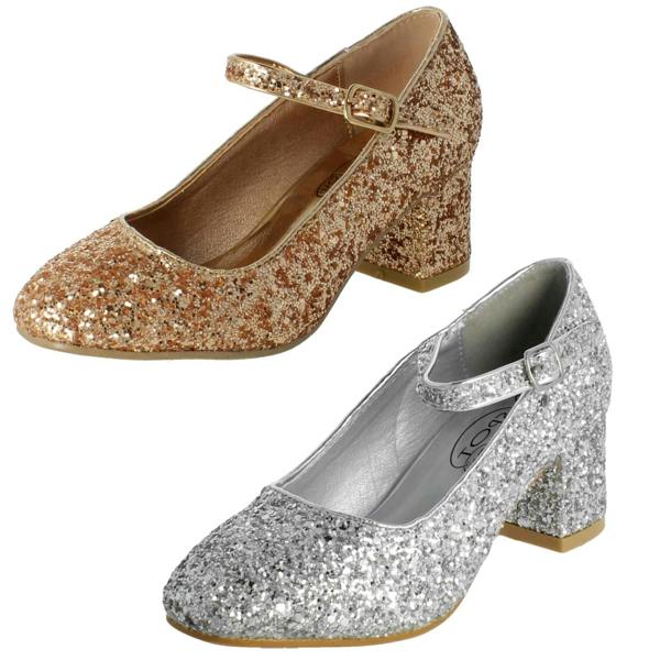 Spot On Girls Spot On Mary Jane Heeled Shoes H3091