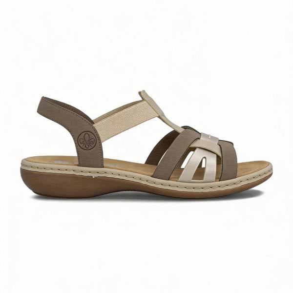 Rieker 65918-64 Slingback Sandals   in  Light Brown