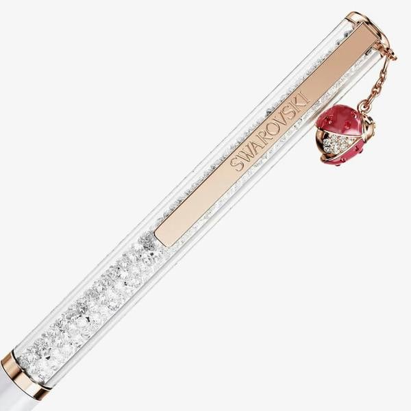 Swarovski Crystalline Rose Gold Tone Plated Ladybird Pen 5732981