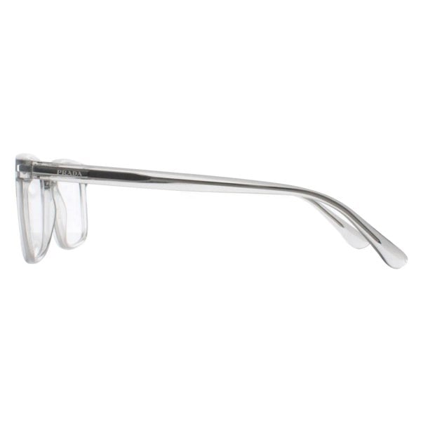 Prada Eyeglasses PR14WV U431O1 Crystal Grey Men