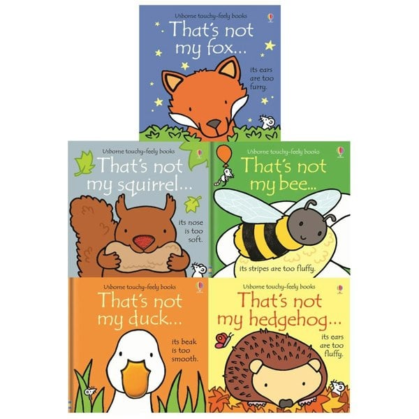 Touchy-Feely Thats not My Christmas 4 Book Set (Christmas Fairy, Robin, Elf & Angel)