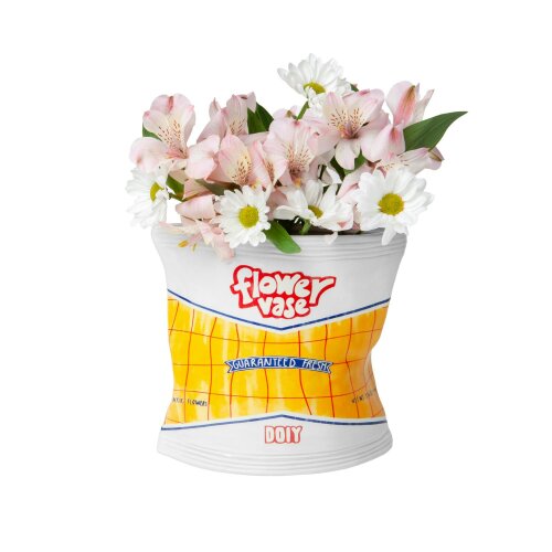Love Frankie Retro Crisps Vase