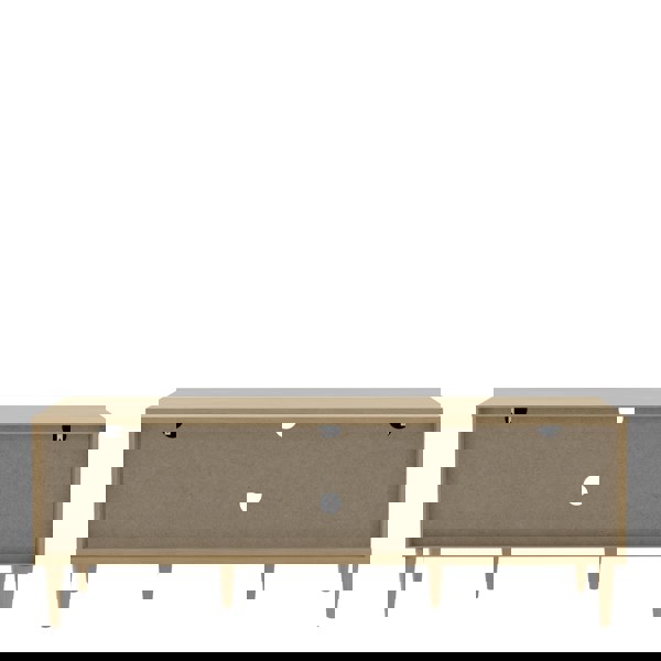 Furniture To Go Calasetta 2 Door 1 Shelf TV Unit in Rattan