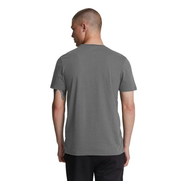 Lyle & Scott Mens Martin Short-Sleeved T-Shirt - Mid Grey Marl