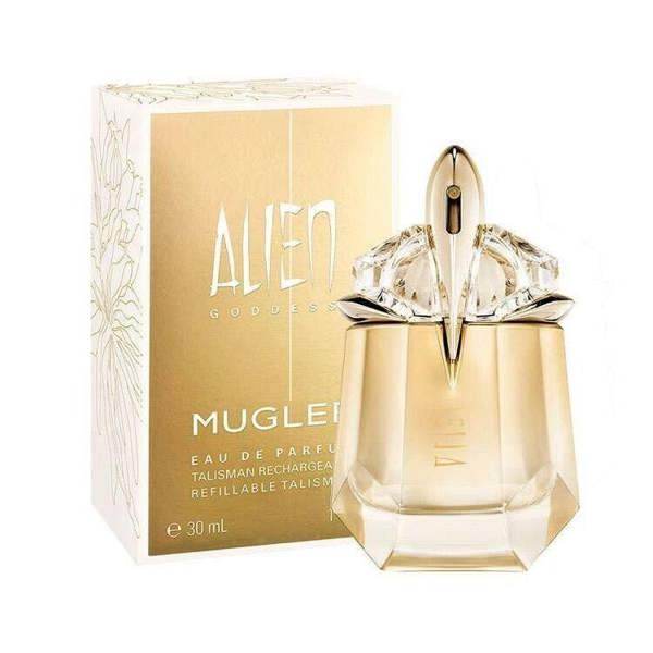 Mugler Alien Goddess 30ml Eau De Parfum EDP Rechargeable Refillable Spray For Her