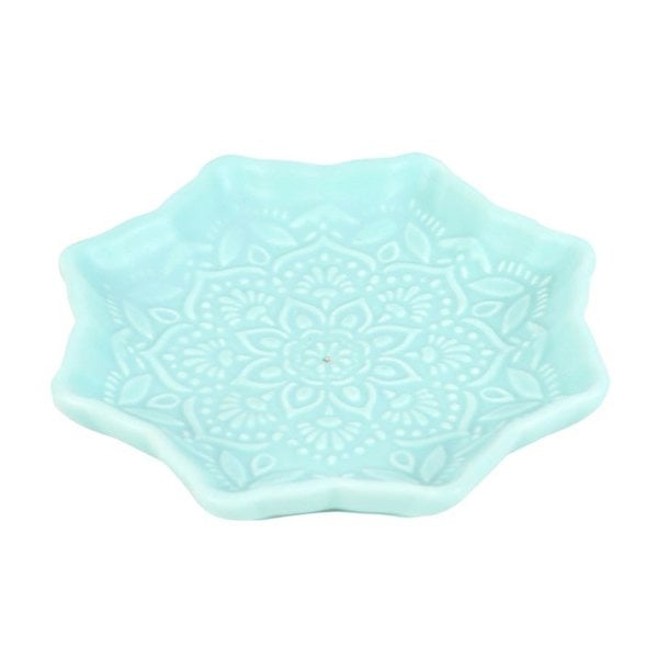Serano Blue Mandala Incense Stick Holder