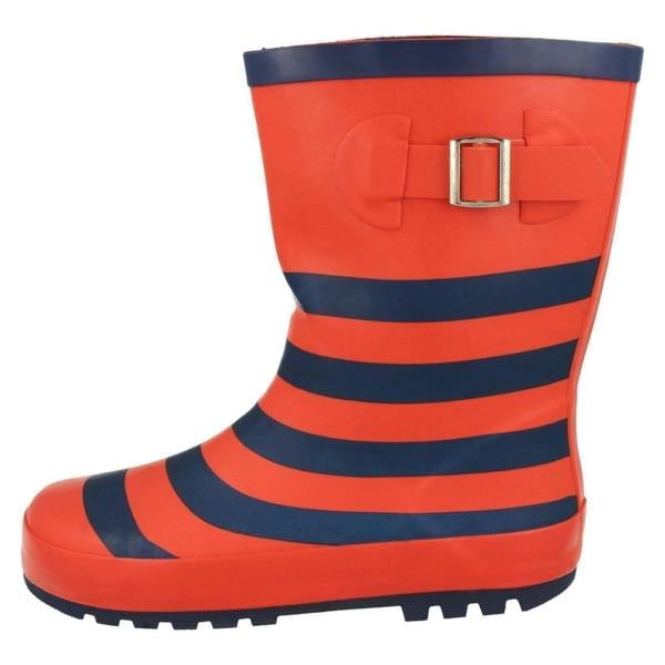 Spot On Childrens Spot On Buckle Detailed Wellingtons Stripe