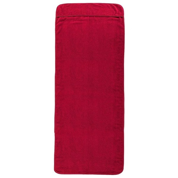 Berkfield Beach Towels 4 pcs Burgundy 60x135 cm Fabric 400 GSM
