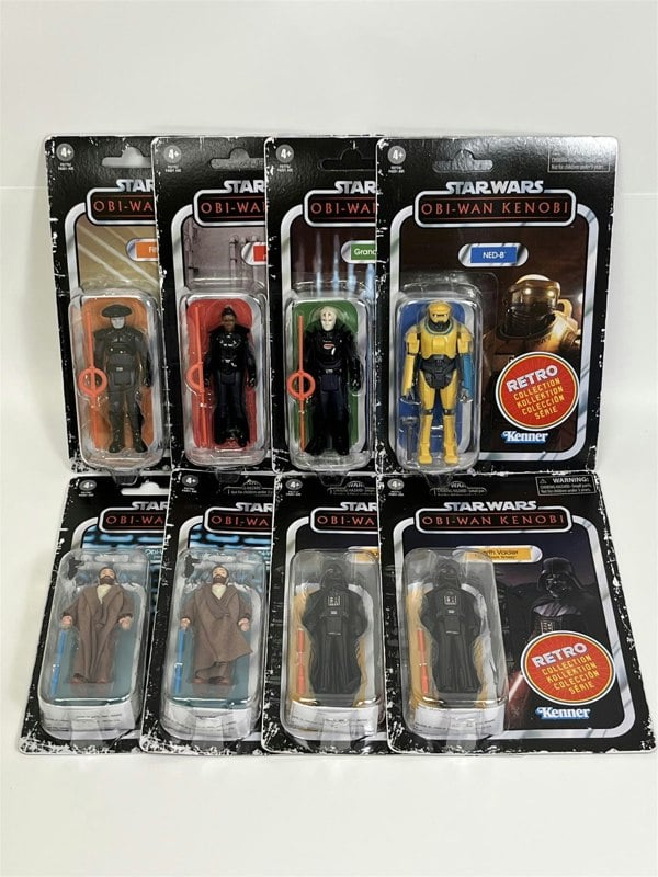 Hasbro Star Wars 8 Retro Figure Assortment 3.75 Inches Hasbro F4201