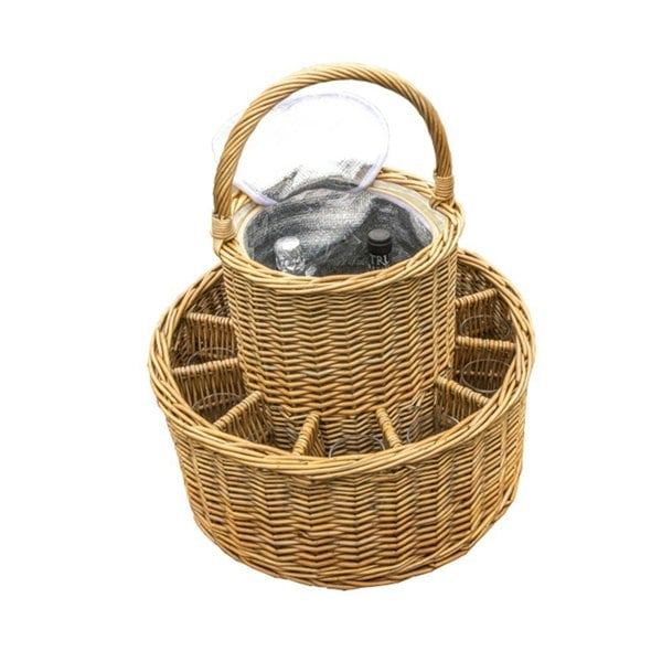 Drinks Wicker Basket