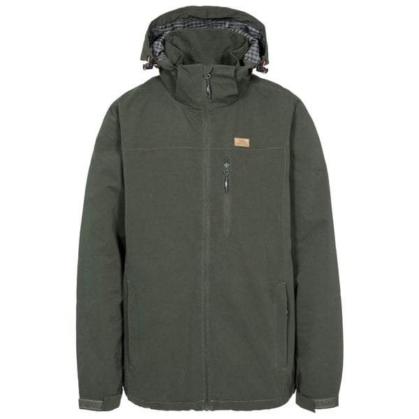 Trespass Men's Weir Waterproof Jacket - Olive