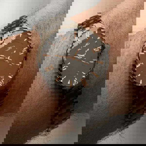 Sekonda Wilson Classic Gunmetal Black Watch 1934