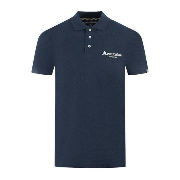 Aquascutum Unisex Adult London 1851 Polo Shirt - Navy - 