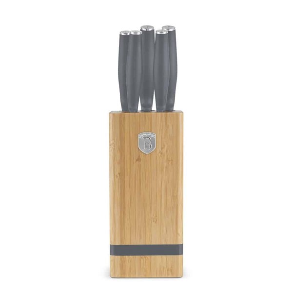 Berlinger Haus BH2969 6-Piece Knife Set with Bamboo Stand