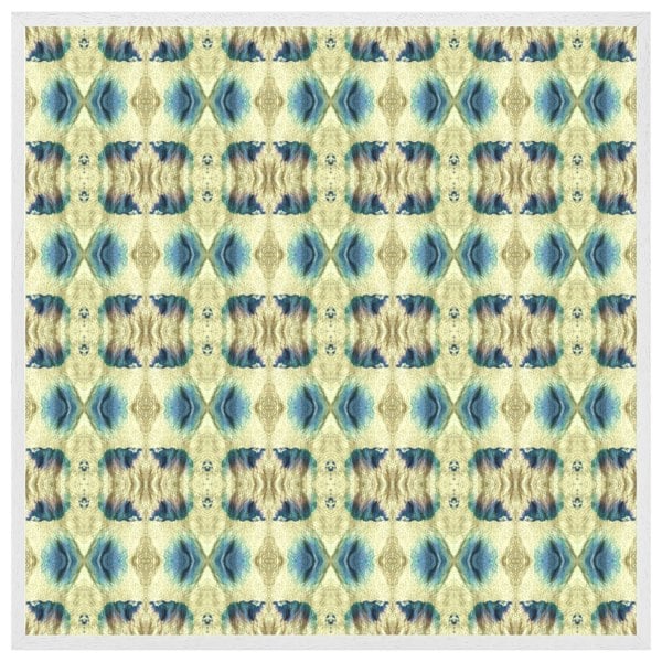 Benjamin Tate Design Psychedelic geometric pattern (Picture Frame)