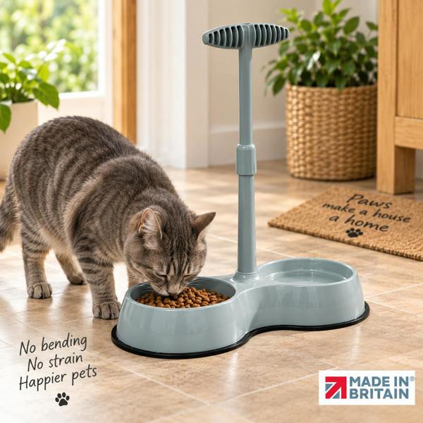 Made in the Mill No Need to Bend Pet Feeding Bowl